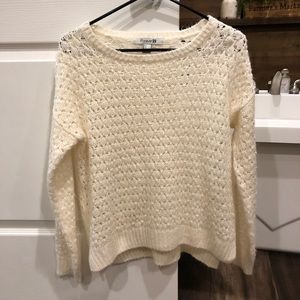Cream sweater